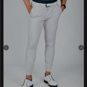 Primo Men's Golf Cloud White Jogger Pants Size 33 Regular